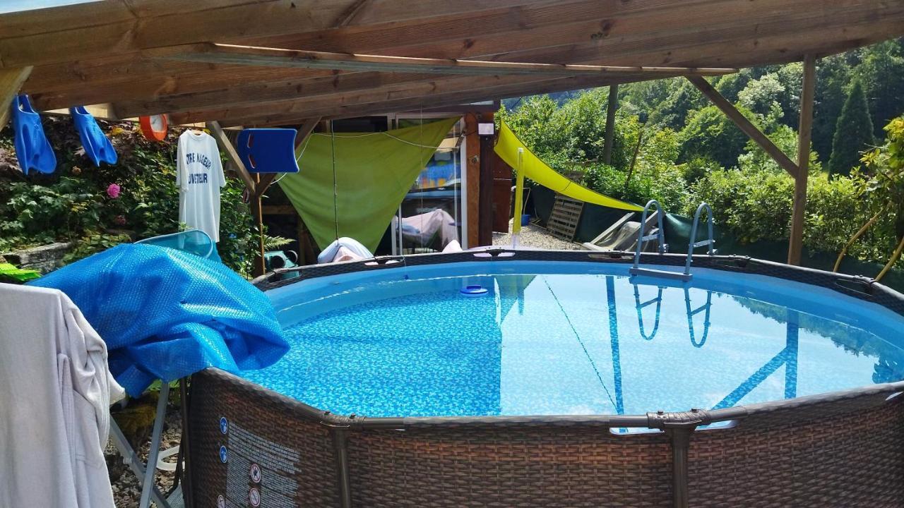 Hotel Abri De Jardin Amenage, Chambre Camping Glamour Lalaye Exterior foto